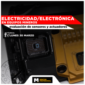 Electricidad y electrónica en equipos de mineria